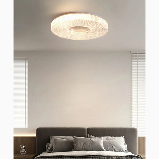 MIRODEMI® Alia | Elegant Round Ceiling Chandelier with Modern Minimalist Design