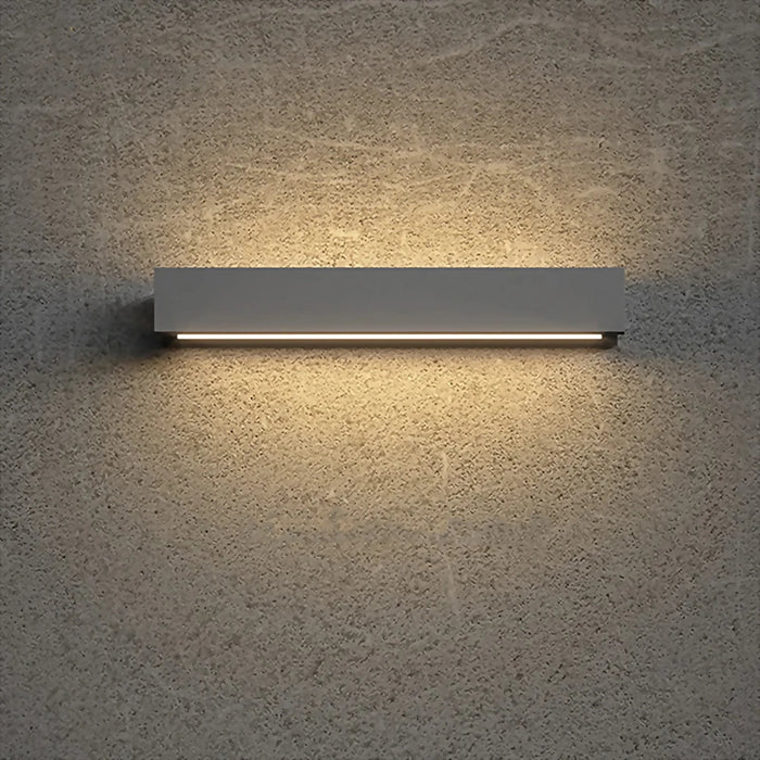 Alice Superiore | Modern Waterproof Limestone Outdoor Wall Sconce from Mirodemi for Porch, Garden, Entrance, Terrace | LED Light | Luxury Lighting | Outdoor Wall Lamp|