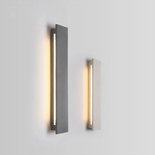 Alice Superiore | Modern Waterproof Limestone Outdoor Wall Sconce from Mirodemi for Porch, Garden, Entrance, Terrace | LED Light | Luxury Lighting | Outdoor Wall Lamp|