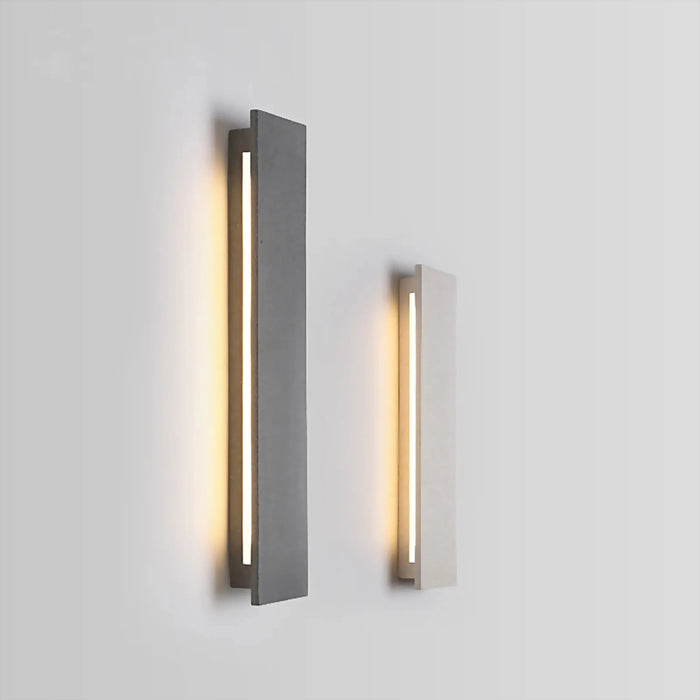 Alice Superiore | Modern Waterproof Limestone Outdoor Wall Sconce from Mirodemi for Porch, Garden, Entrance, Terrace | LED Light | Luxury Lighting | Outdoor Wall Lamp|