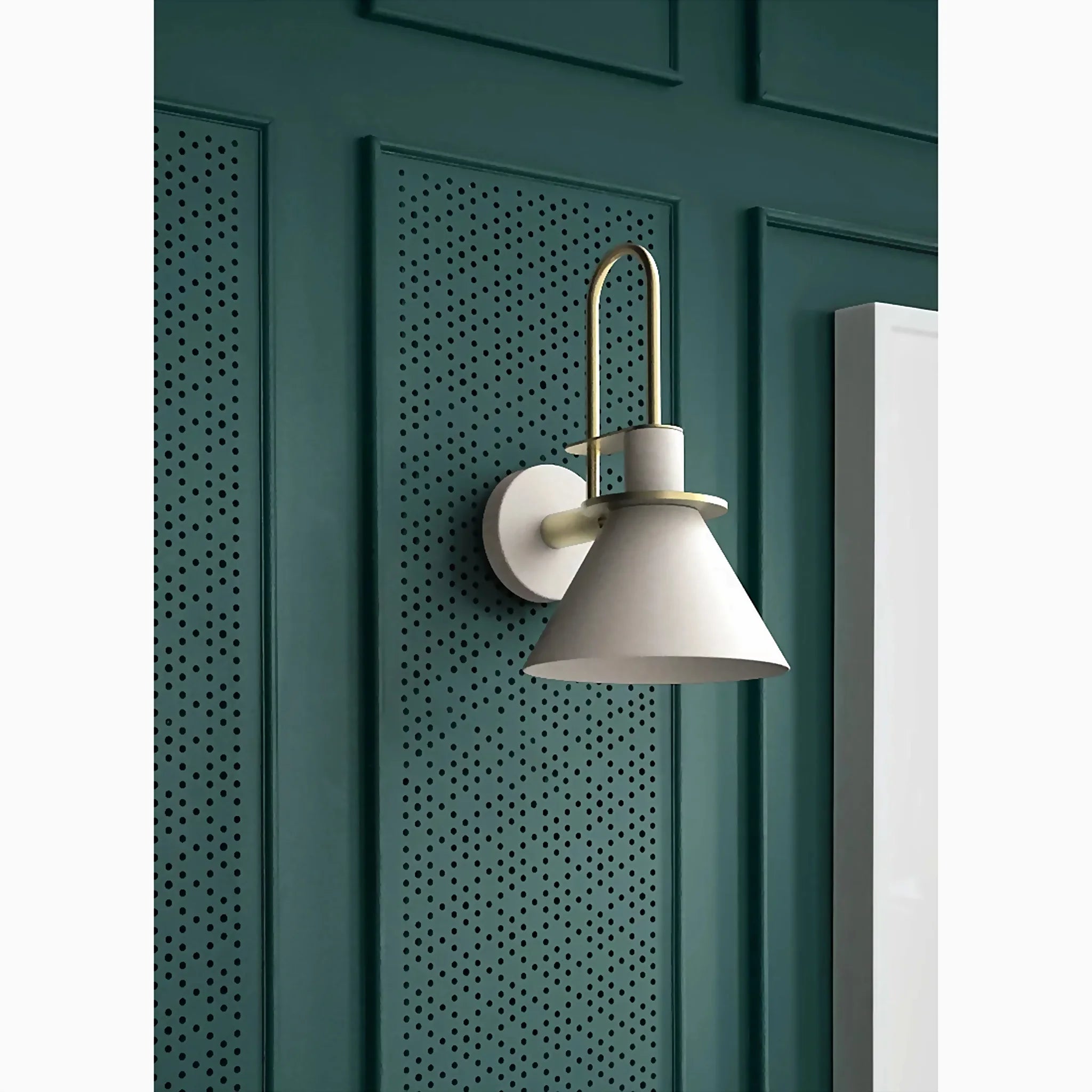 Alliste Modern Nordic Wall Sconce with Rotary Switch White Warm Light 2700 3500k Wall Light Fixtures by MIRODEMI ch58 wwl