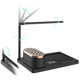 Smart|Charger|Bluetooth|Black|White|Dimmable|Table|Lamp