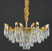 Albisola Superiore | Aristocratic Gold Crystal Ceiling Chandelier from Mirodemi for Bedroom