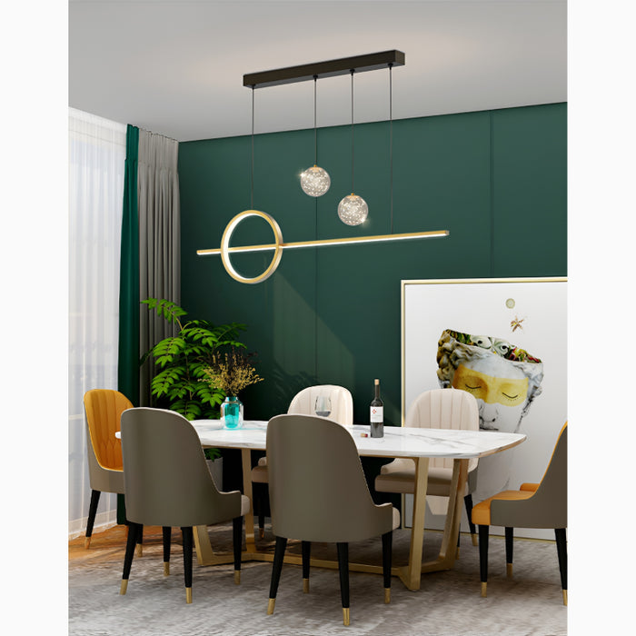 Bajardo | Creative LED Pendant Light in a Nordic Style for Dining Room, Kitchen