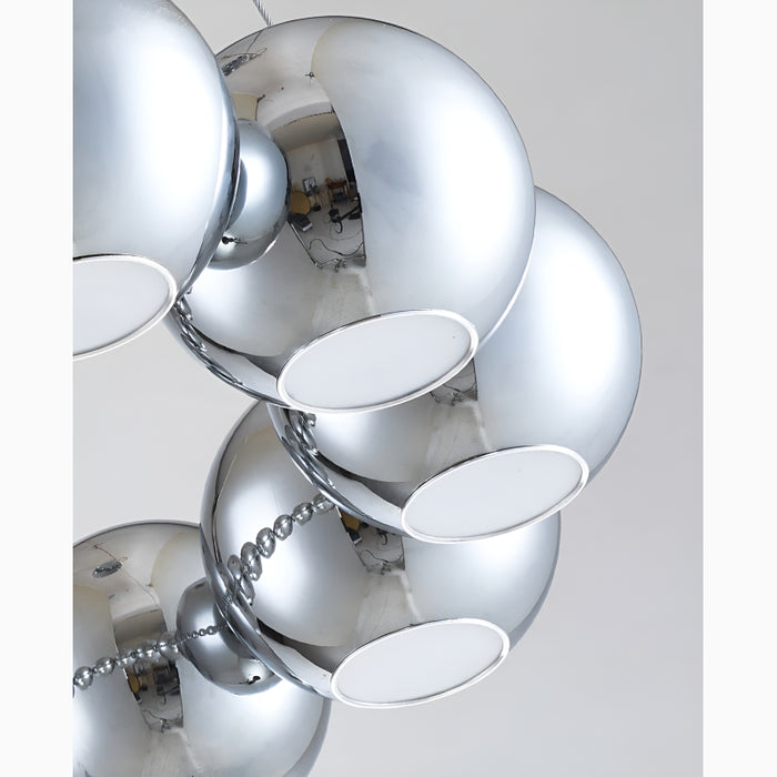 Belgodere | Gold/Silver Modern Balls Hanging Chandelier