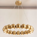 MIRODEMI Belgodere | Gold/Silver Modern Balls Hanging Chandelier for Bedroom
