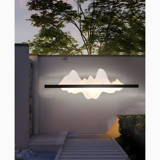 MIRODEMI Black Aluminum Outdoor Waterproof Original Design LED Wall | Luxury Lighting | Creative Design | Outdoor LED Lamp |