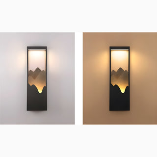  MIRODEMI Black Solar Outdoor Original Design Waterproof Wall Light For Garden, Courtyard | LED Light | Creative Style | Outdoor luxury lighting | 