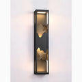  MIRODEMI Black Solar Outdoor Original Design Waterproof Wall Light For Garden, Courtyard | LED Light | Creative Style | Outdoor luxury lighting | 
