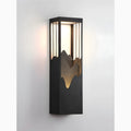  MIRODEMI Black Solar Outdoor Original Design Waterproof Wall Light For Garden, Courtyard | LED Light | Creative Style | Outdoor luxury lighting | 