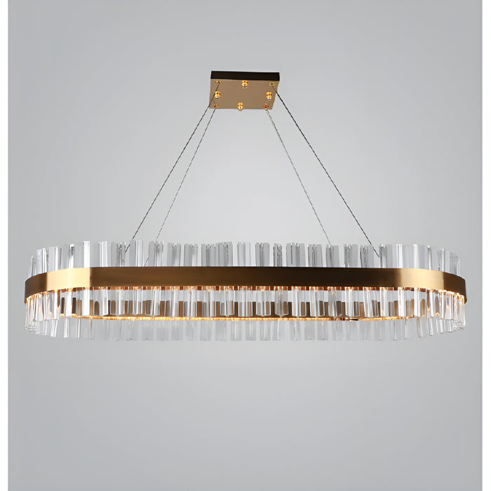 Bormida | Luxurious Modern Crystal Perfect Oval Chandelier