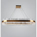 Bormida | Luxurious Modern Crystal Perfect Oval Chandelier