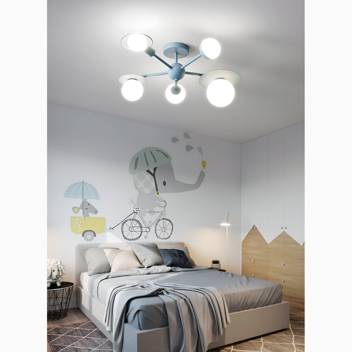 Cadelbosco di Sopra | Colorful Ceiling Lights for Children's Bedroom