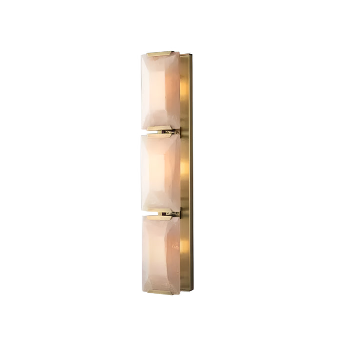 Cagli | Glossy Led Retro American Rectangular Crystal Chandelier