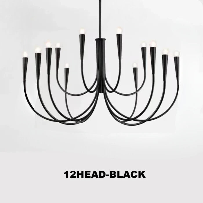 Art-Deco LED Pendant Chandelier from Mirodemi for Bedroom