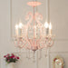 Modern Soft Pink Children Chandelier from Mirodemi for Playroom