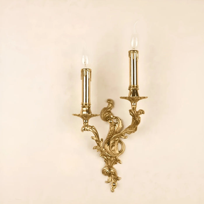 Gold|Candles|French|Luxury|Wall|Lamp|Sconce|Living|Bedroom