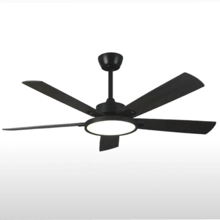 Ceiling Perfect LED Fans for Home with Wooden Blades and Remote Control | 52"