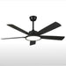 Ceiling Perfect LED Fans for Home with Wooden Blades and Remote Control | 52"