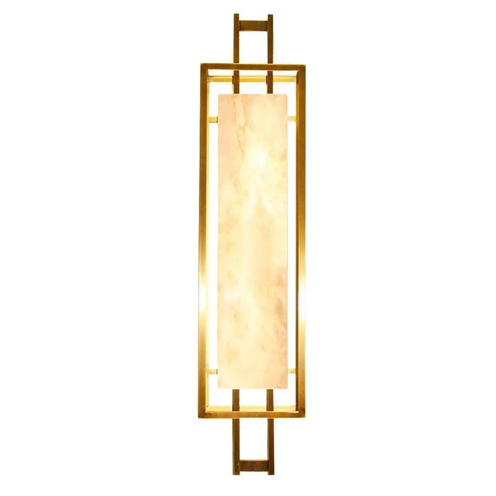 Marble|Wall|Sconce|Lamp|Gold|Black|Living|Bedroom|Elegant|Luxury