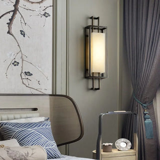 Marble|Wall|Sconce|Lamp|Gold|Black|Living|Bedroom|Elegant|Luxury