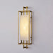 Marble|LED|Chinese|Wall|Sconce|Golden|Elegant|Modern