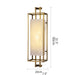 Marble|LED|Chinese|Wall|Sconce|Golden|Elegant|Modern