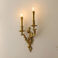 Gold|Candles|French|Luxury|Wall|Lamp|Sconce|Living|Bedroom