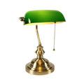 Vintage|Elegant|Reading|Table|Lamp|Bedroom|Cabinet|Green