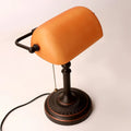 Vintage|Elegant|Reading|Table|Lamp|Bedroom|Cabinet|Orange