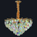 Bonifacio | Colorful Iridescent Crystal Chandelier from Mirodemi for Home Interior 