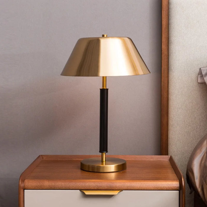 Gold|Minimalistic|Table|Lamp|Bedside|Bedroom|Living|Contemporary