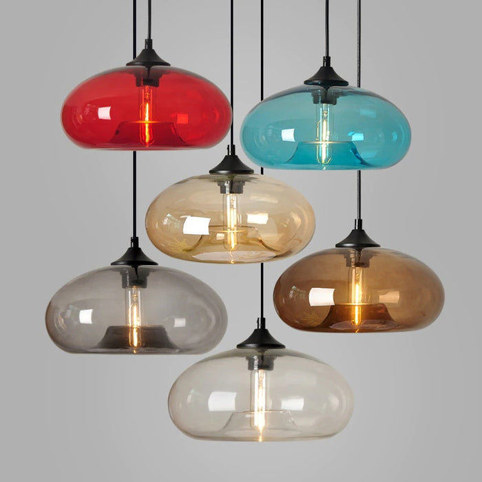 Loft Glass Pendant Lamp from Mirodemi in Different Colors