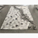 Functional and stylish cowhide carpet