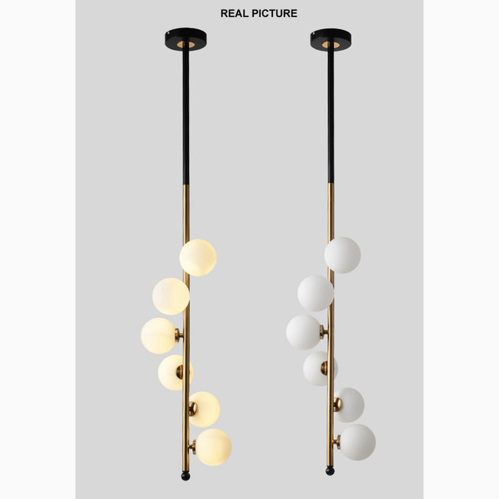 Castillon | Creative Spiral Glass Balls Chandelier