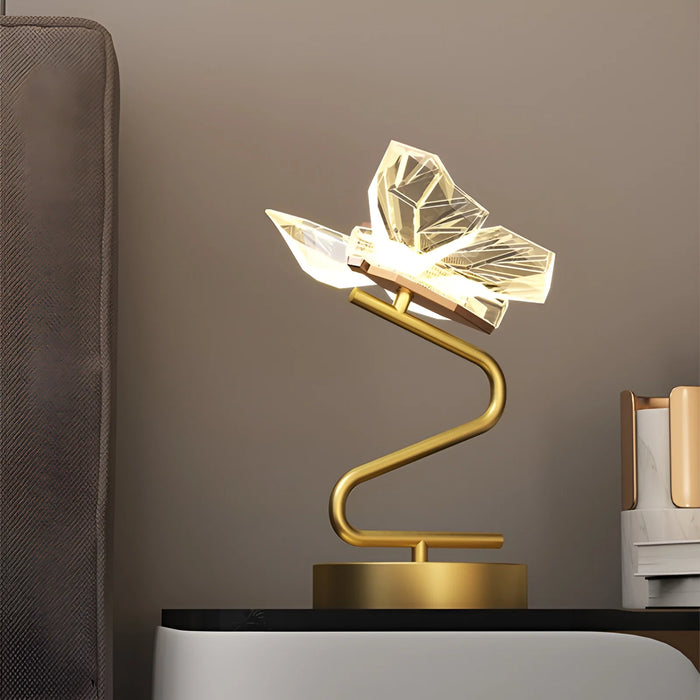 Butterfly|LED|Night|Lamp|Gold|Kids|Children|Elegant