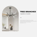Aliano | Creative Tree Branches Design Bubble Crystal Chandelier from Mirodemi for Hotel 