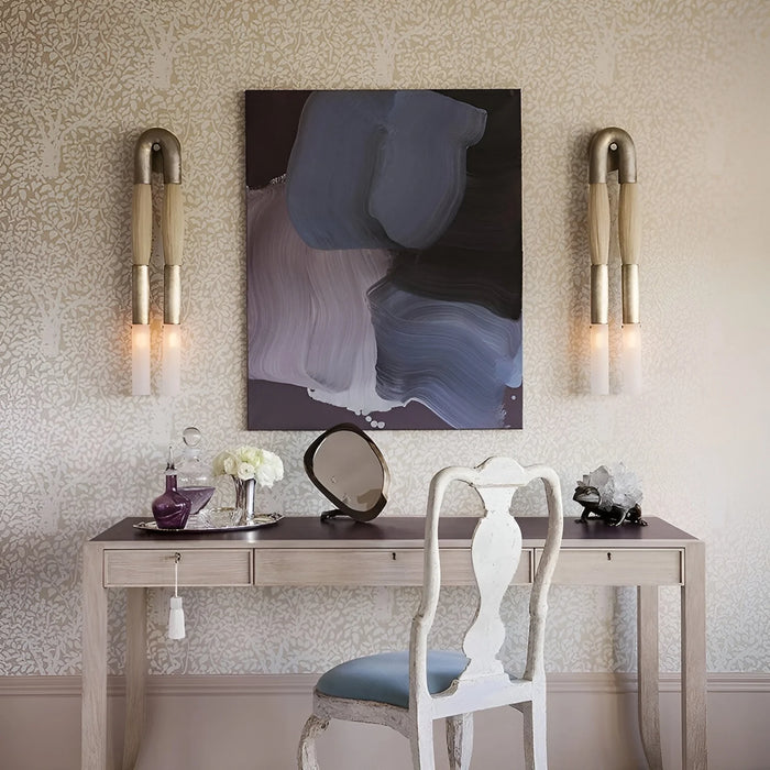 Creative|Japanese|Wall|Lamp|Sconce|Silver|Modern|Elegant