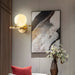 MIRODEMI Creative Wall Lamp in the Shape of the Moon for Bedroom, Living Room image | luxury lighting | moon wall lamps