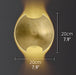  MIRODEMI Creative Wall Lamp in the Shape of the Semi Sphere, Living Room image | luxury lighting | semisphere wall lamps