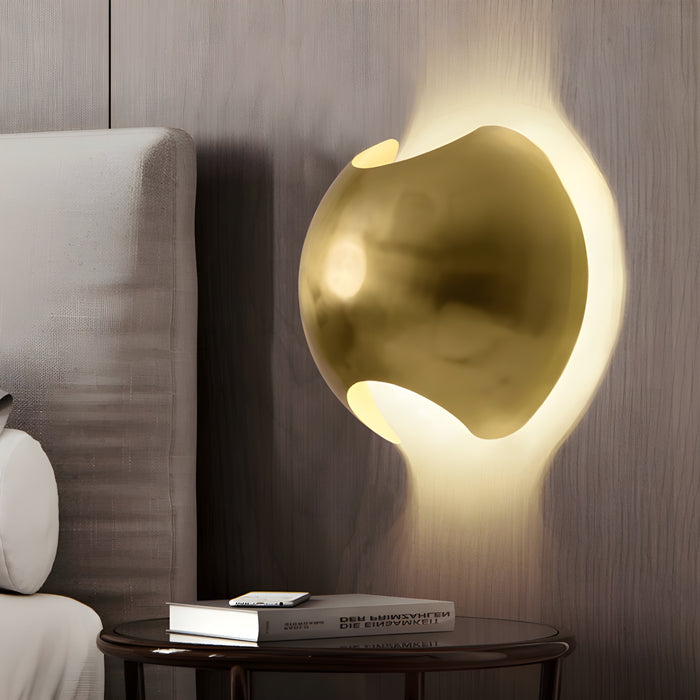  MIRODEMI Creative Wall Lamp in the Shape of the Semi Sphere, Living Room image | luxury lighting | semisphere wall lamps