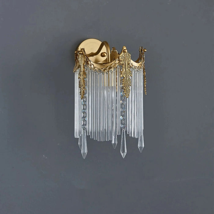 Crystal|Wall|Lamp|Sconce|LED|European|Gold|Elegant|Luxury