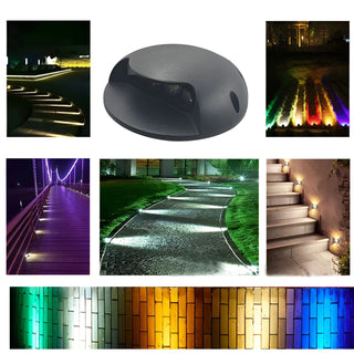 Decorative|Lawn|Lamp|Pathway|Garden|RGB|Yellow|Blue|Red|Light|Black