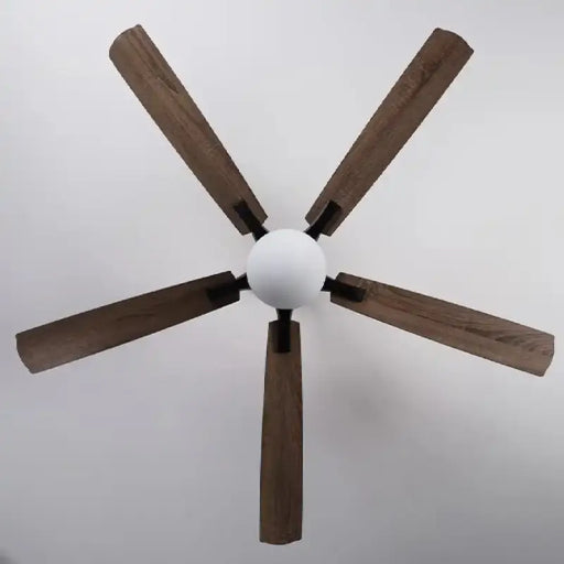 66" Perfect Decorative LED White Wooden Ceiling Fan with Remote Control