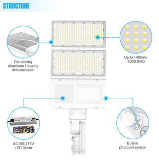 MIRODEMI® Bagno di Romagna | Durable Waterproof Lamp with Smart Switching for Outdoors