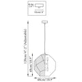 Gattieres | Gold/Silver Stainless Steel Pendant Lamp