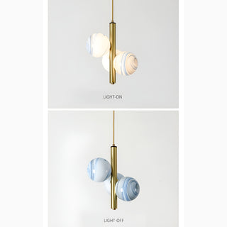 Drap | LED Glass Balls Chandelier in Nordic Style