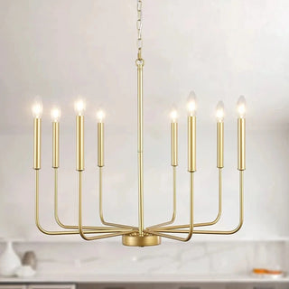 Candle-Shaped Metal Pendant Chandelier from Mirodemi for Restaurant