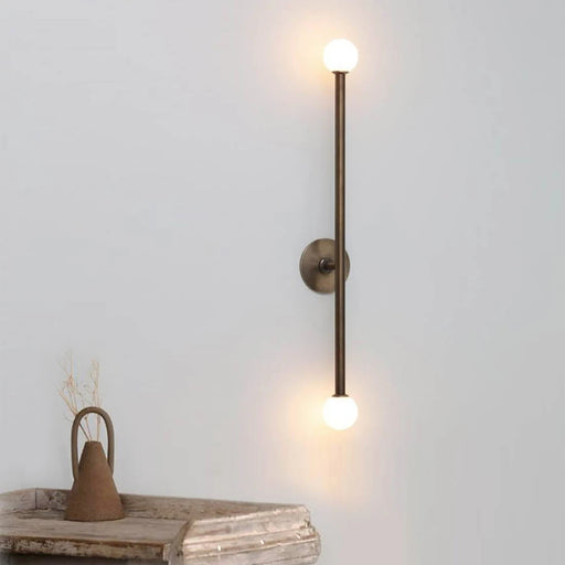 Vertical Metal Wall sconce from Mirodemi with Warm Light for Cozy Ambience