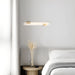 Marble|LED|Futuristic|White|Gold|Elegant|Luxury|Modern|Sconce